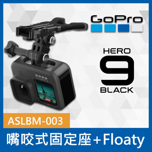 【完整盒裝】GoPro 原廠 嘴咬式 固定座 ASLBM-003 漂浮塊 Floaty HERO 9 穿戴式 台閔公司貨