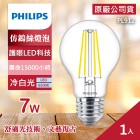 【現貨】PHILIPS 7W LED 護眼 仿鎢絲 燈泡 三種色溫 PL910 PL911 PL912 飛利浦 公司貨 
